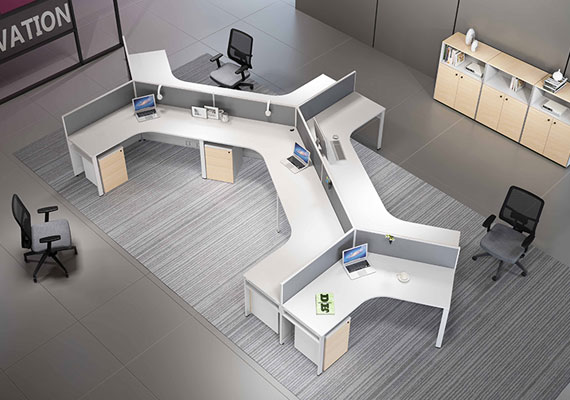 屏风办公桌-OLM407